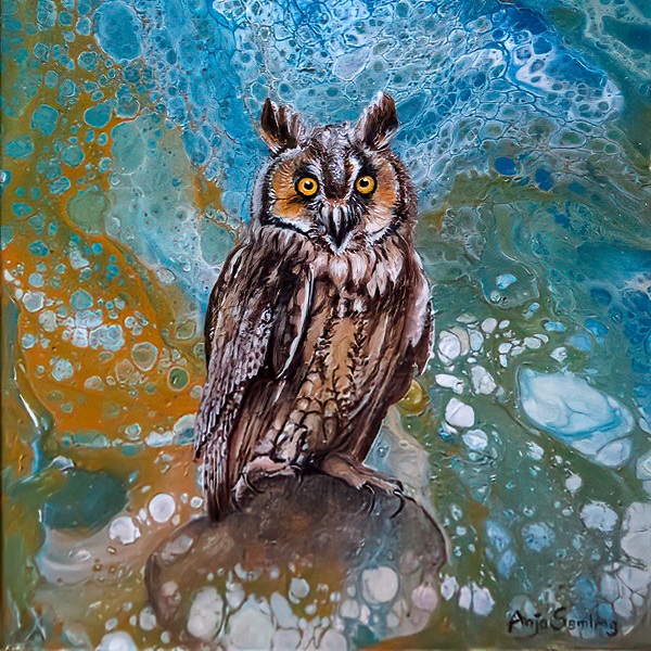 Vogelmalerei von Anja Semling